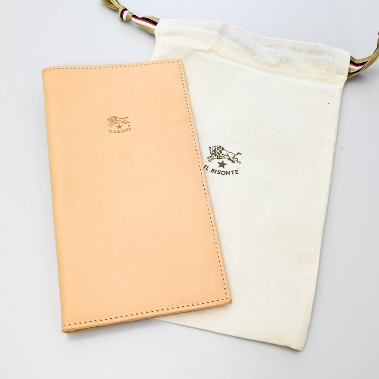 IL BISONTE（イルビゾンテ） 長財布 カウハイドレザー フラップ
