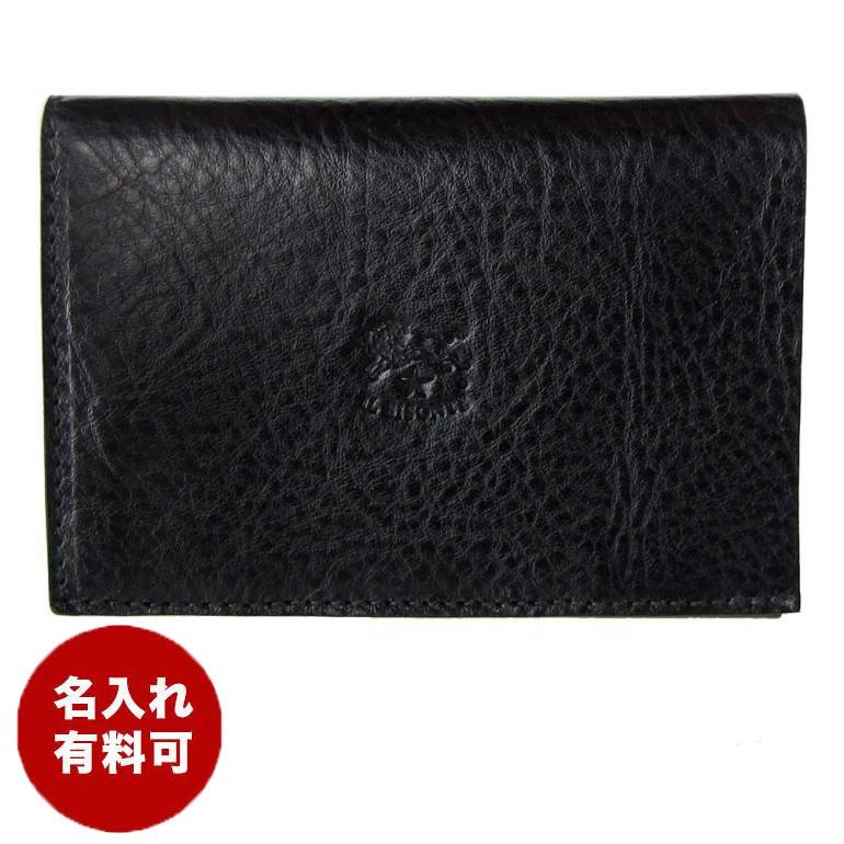 イルビゾンテ 財布 メンズ レディース ミニ財布 小銭入れなし バケッタレザー ブラック C1112 Ep 153o 名入れ可有料 C1112ep 153o A Level エイレベル 通販 Yahoo ショッピング