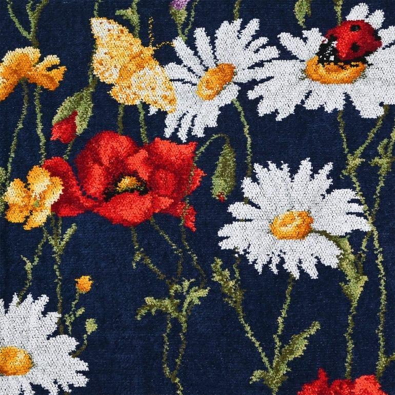 フェイラー バスタオル 150cm×75cm Daisy Field Blue デイジー フィールド ブルーの画像