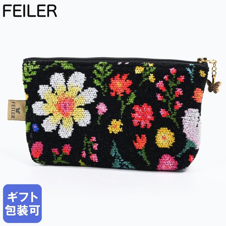feiler（フェイラー） ポーチ コスメポーチ 化粧ポーチ フラワーパワー