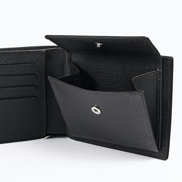 dunhill（ダンヒル） 二つ折り財布 小銭入れ付 サイドカー レザー