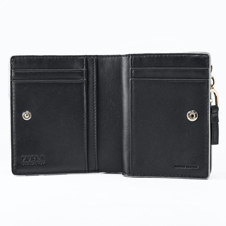FURLA（フルラ） 二つ折り財布 カメリア コンパクト ジップウォレット