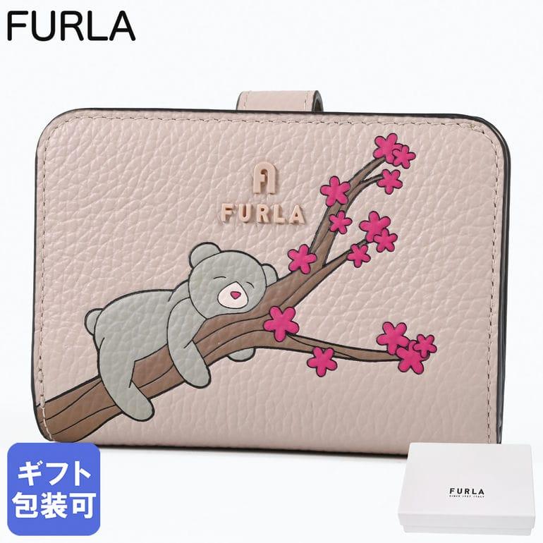 FURLA（フルラ） 二つ折り財布 小銭入れ付き CAMELIA カメリア