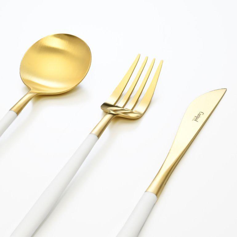 Cutipol（クチポール） Cutipol GOA ゴア ホワイト/ゴールド 3点セット