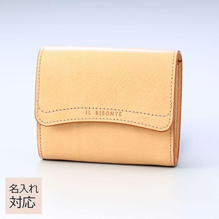 IL BISONTE イルビゾンテ 二つ折り財布 ミニ財布 メンズ レディース 