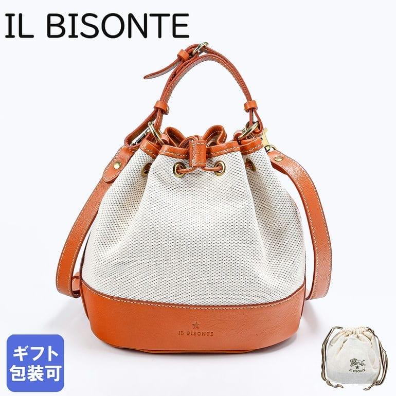 IL BISONTE イルビゾンテ 巾着バッグ ショルダーバッグ 2way 
