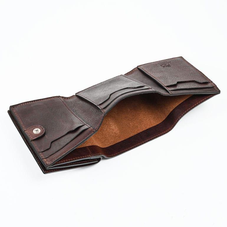 IL BISONTE（イルビゾンテ） 三つ折り財布 小銭入れ付き メンズ