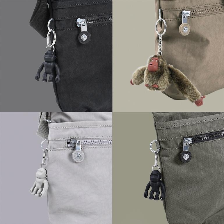 ▲ キプリング　ショルダーバッグ　グレー　ARTO KPK199113NL1 kipling（キプリング） ショルダーバッグ レディース メンズ ARTO