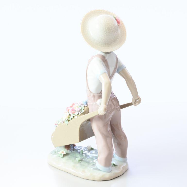 LLADRO リヤドロ 花車 フィギュア 人形 男の子 リアドロ LLADRO リヤドロ 花車 フィギュア 人形 男の子 リアドロ