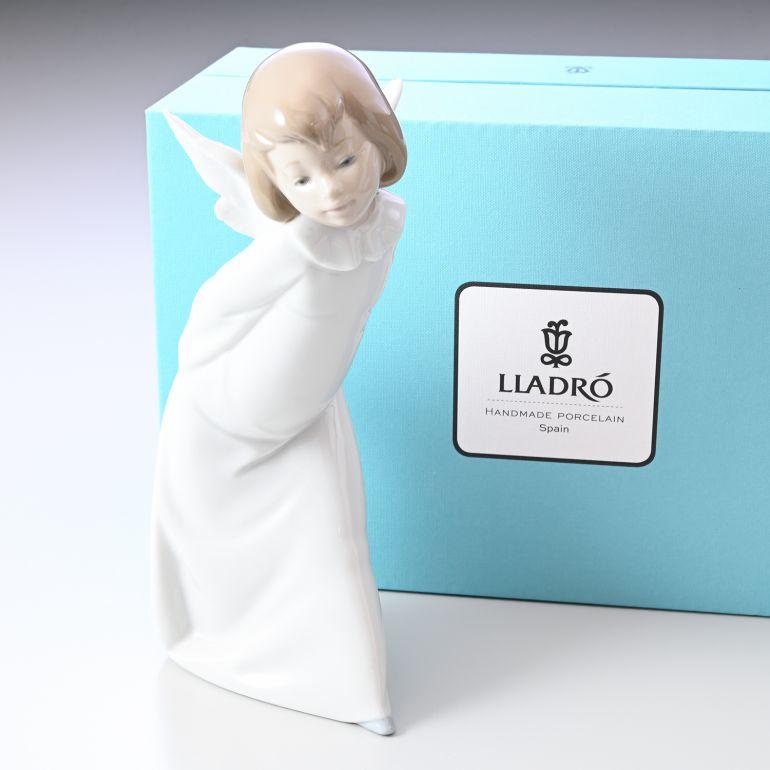 LLADRO リヤドロ 天使の考えごと(わかってきたぞ) フィギュア