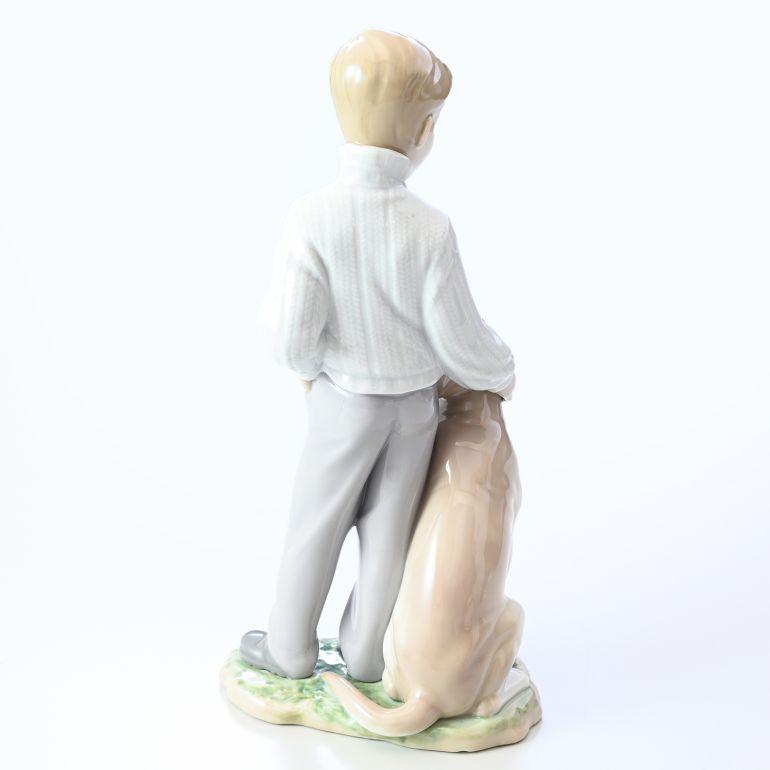 LLADRO リヤドロ 僕の親友 フィギュア 人形 男の子 犬 リアドロ LLADRO リヤドロ 僕の親友 フィギュア 人形 男の子 犬 リアドロ