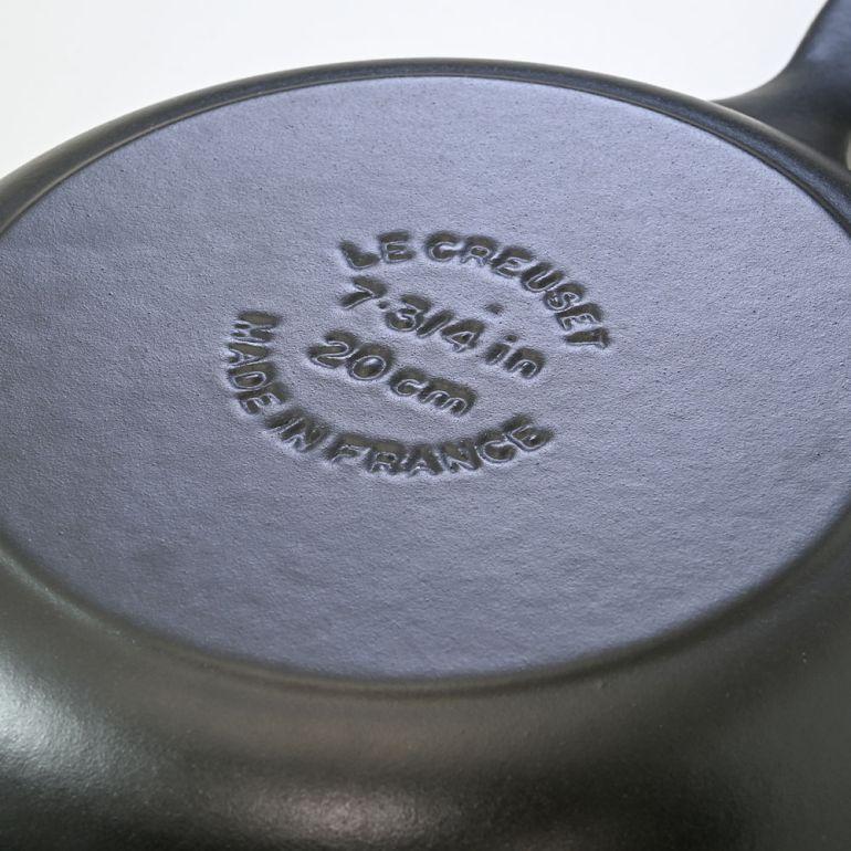 LE CREUSET スキレット 20cm マットブラック