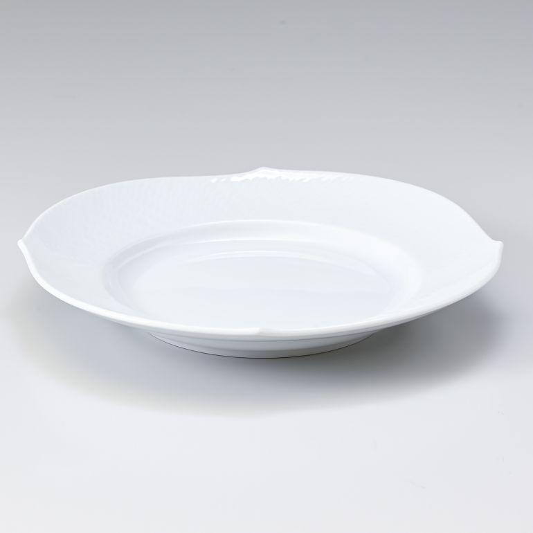 マイセン 並行輸入品 波の戯れ ホワイト プレート 22.5cm 000001