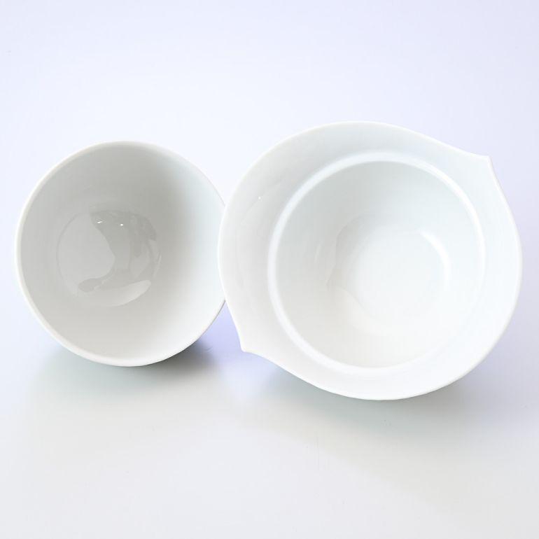 マイセン 波の戯れ ホワイト シュガーボックス 200ml Meissen 000001