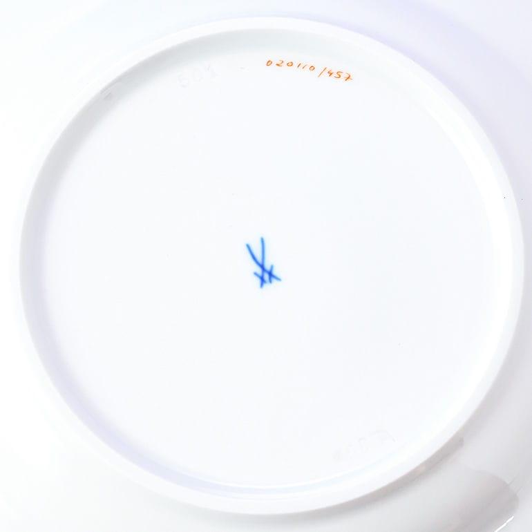 マイセン ピンクローズ ピンクの薔薇 デザートプレート 18cm Meissen