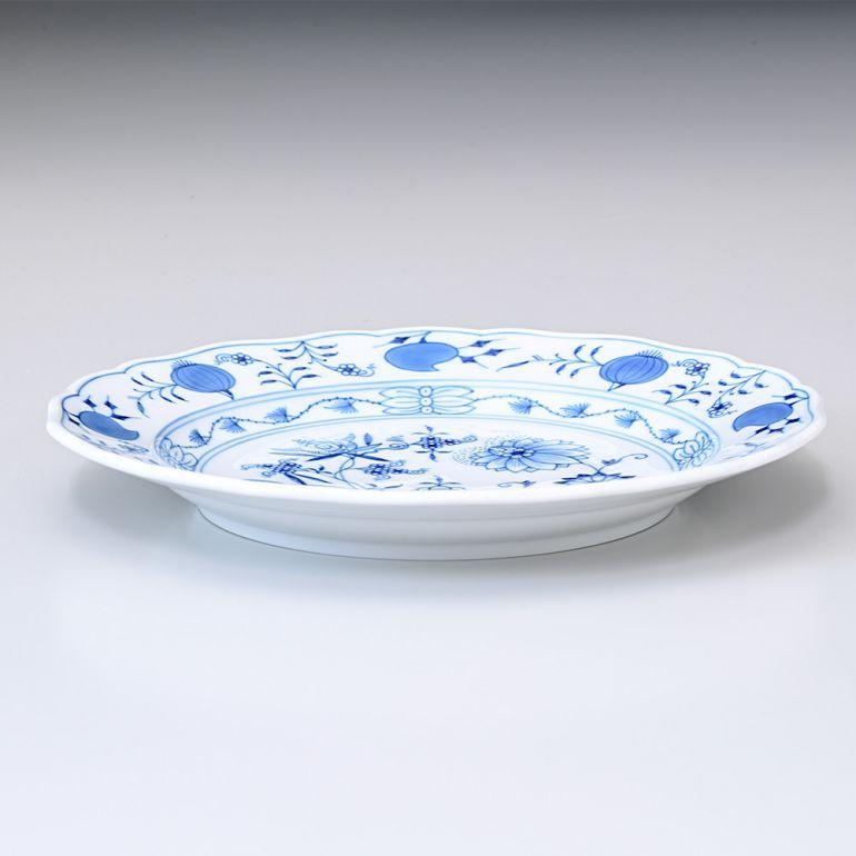 マイセン ブルーオニオン プレート 25cm Meissen 800101-00475-1 名