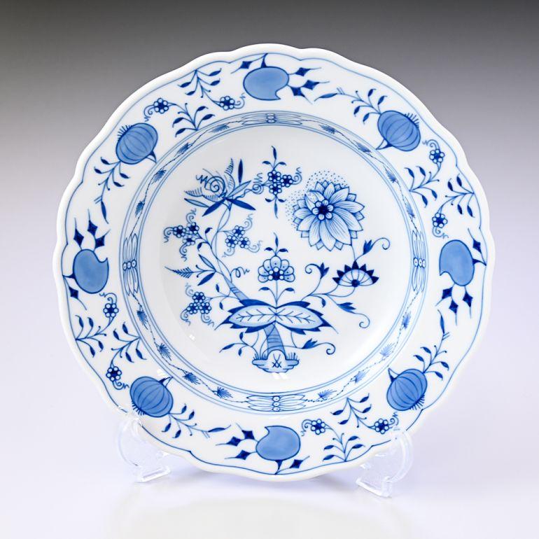 マイセン ブルーオニオン スーププレート ディーププレート 深皿 22cm