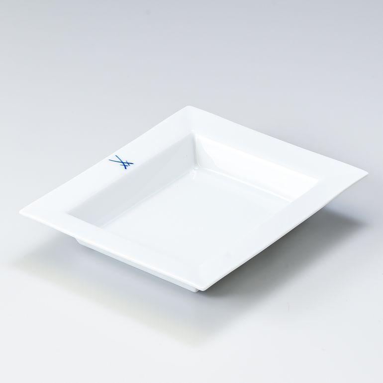 マイセン 剣マーク コレクション 双剣 スクエアディッシュ プレート 16