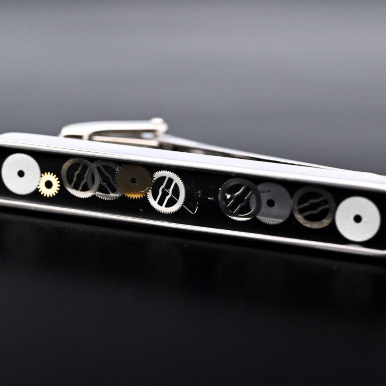 モンアート MONART ネクタイピン メンズ タイバー タイクリップ ギア