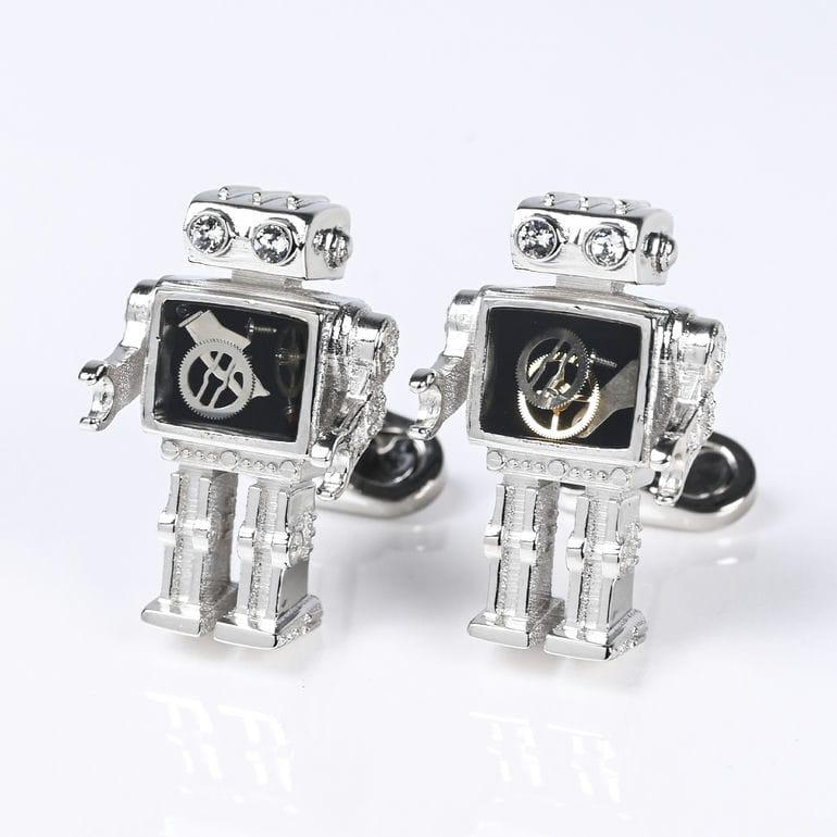 モンアート MONART カフス メンズ カフリンクス カフスボタン ロボット