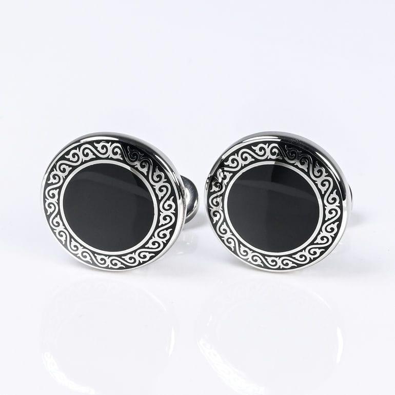 モンアート MONART カフス メンズ カフリンクス カフスボタン オーバル