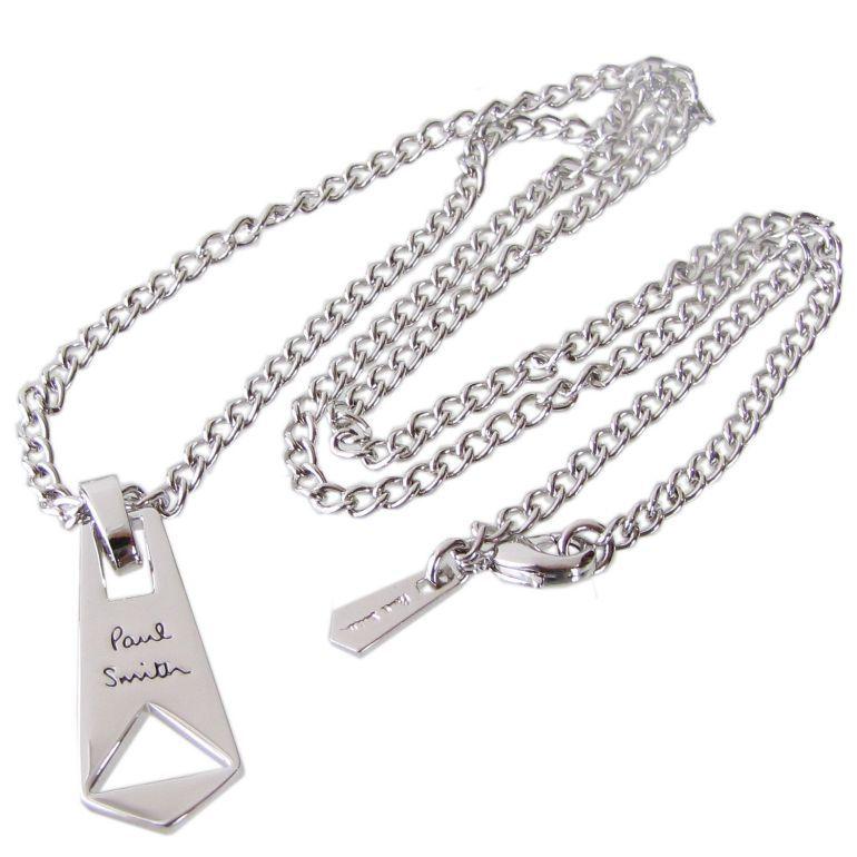 Paul Smith（ポール・スミス） ネックレス ジップモチーフ シルバー