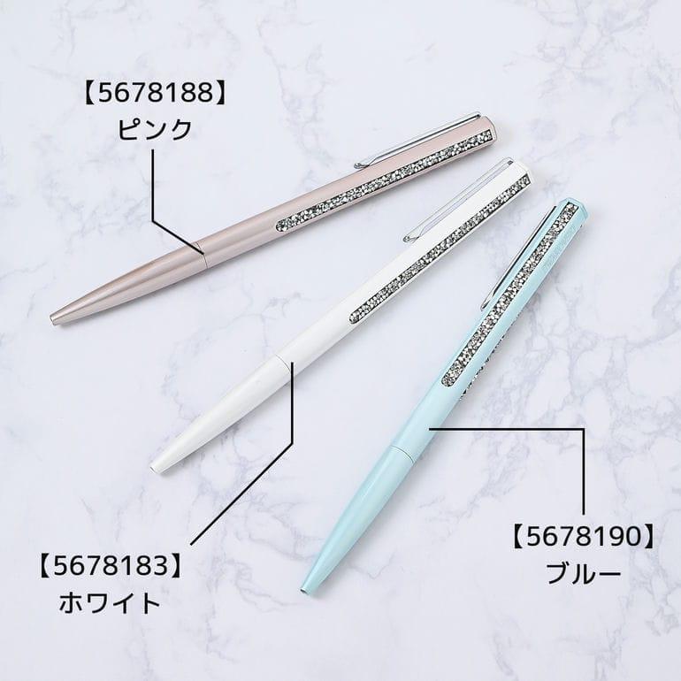 【名入れ可有料】 スワロフスキー ボールペン Crystal Shimmer クリスタル シマー 全3カラー 筆記具 高級｜alevelshop｜02