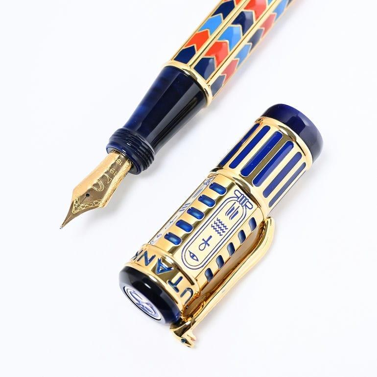 金星 GOLD STAR 万年筆 18K 750 ニワトリ ゴールド ブルー 金星 GOLD STAR 万年筆 18K 750 ニワトリ ゴールド ブルー