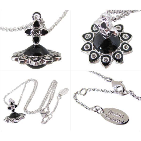 【Vivienne Westwood 】 ブラッククリスタル オーブネックレス Vivienne Westwood 並行輸入品 ヴィヴィアンウエストウッド
