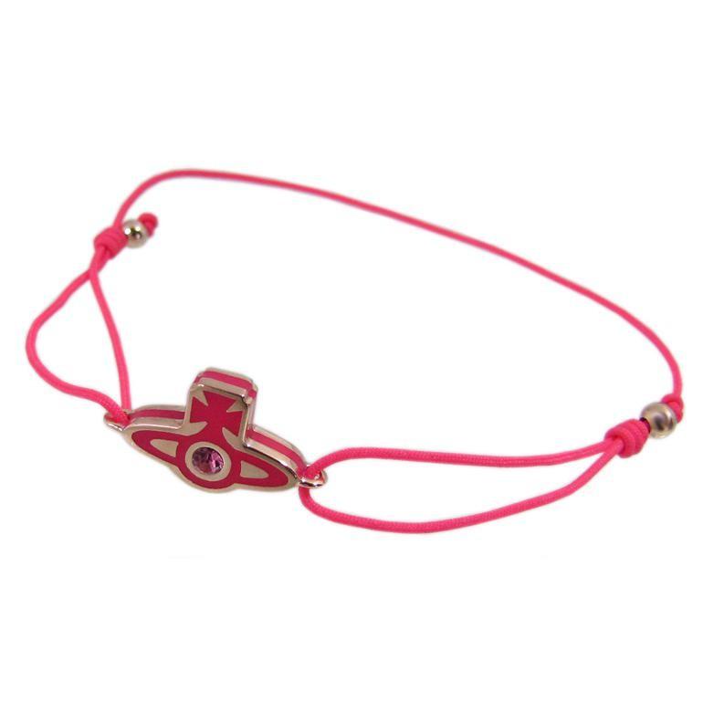 ヴィヴィアンウエストウッド ブレスレット シェリーコードブレス ピンク ネオンレッド ゴールド Vw3577 A Level エイレベル 通販 Yahoo ショッピング