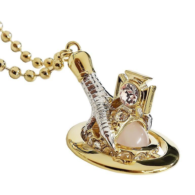 ヴィヴィアン ギルダゴールドオーブネックレス