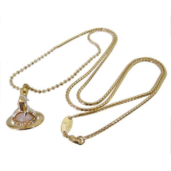 ヴィヴィアン ギルダゴールドオーブネックレス