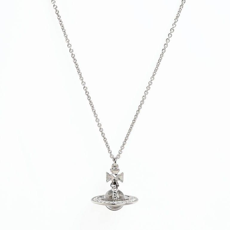 ヴィヴィアンウエストウッド ネックレス ペンダント PINA SMALL ORB スモール オーブ レディース シルバー 6302011302P116 ジュエリーの画像