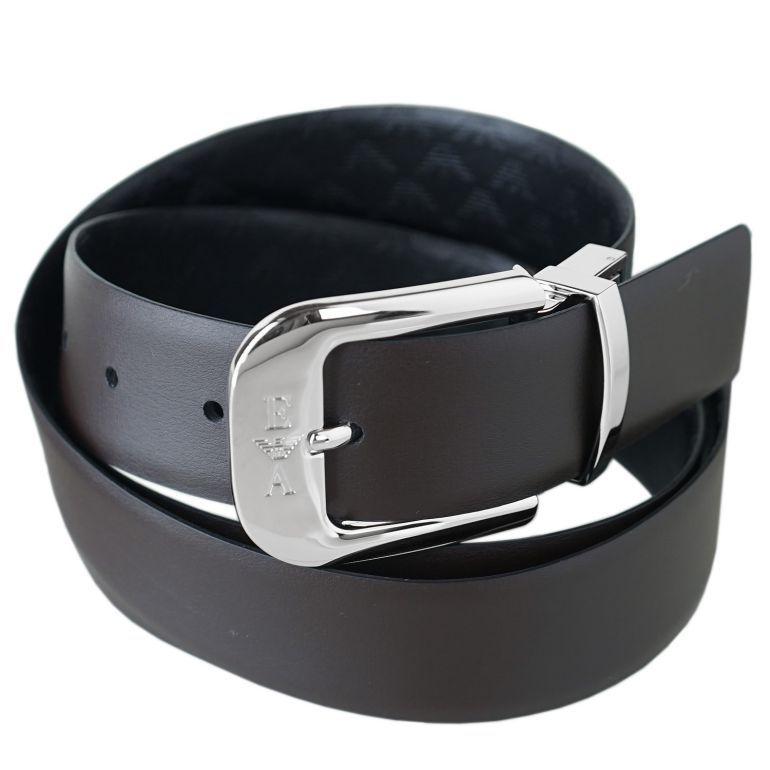 EMPORIO ARMANI エンポリオ アルマーニ ベルト 幅3.5cm メンズ EMPORIO ARMANI エンポリオ アルマーニ ベルト 幅3.5cm メンズ