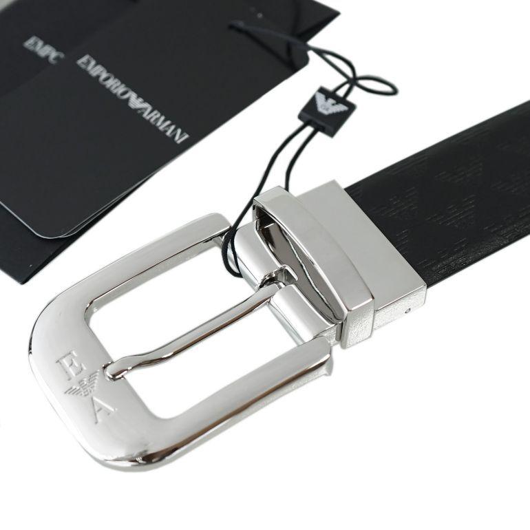 EMPORIO ARMANI エンポリオ アルマーニ ベルト 幅3.5cm メンズ EMPORIO ARMANI エンポリオ アルマーニ ベルト 幅3.5cm メンズ