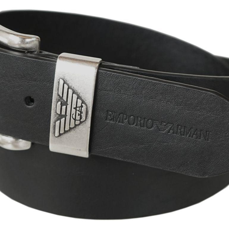 EMPORIO ARMANI エンポリオ アルマーニ ベルト 幅3.8cm メンズ