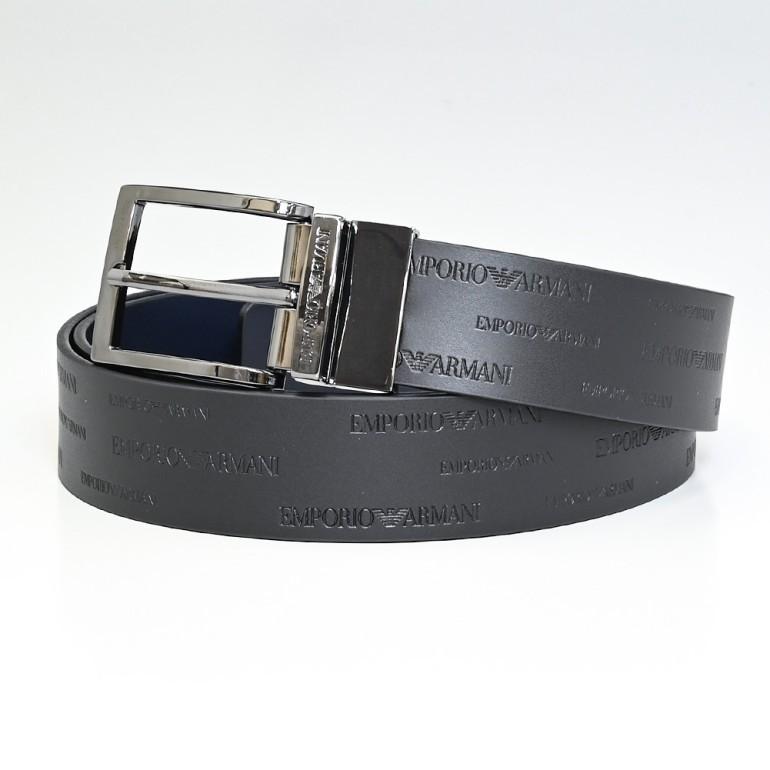 EMPORIO ARMANI エンポリオ アルマーニ ベルト 幅3.5cm メンズ EMPORIO ARMANI エンポリオ アルマーニ ベルト 幅3.5cm メンズ