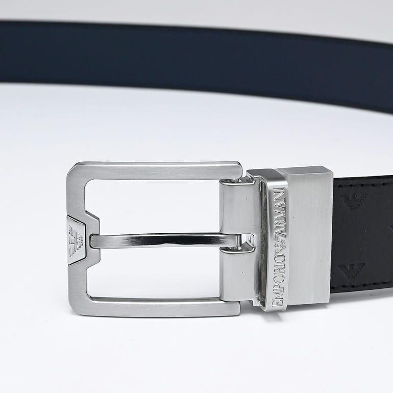 EMPORIO ARMANI エンポリオ アルマーニ ベルト 幅3.5cm エンボス EMPORIO ARMANI エンポリオ アルマーニ ベルト 幅3.5cm エンボス