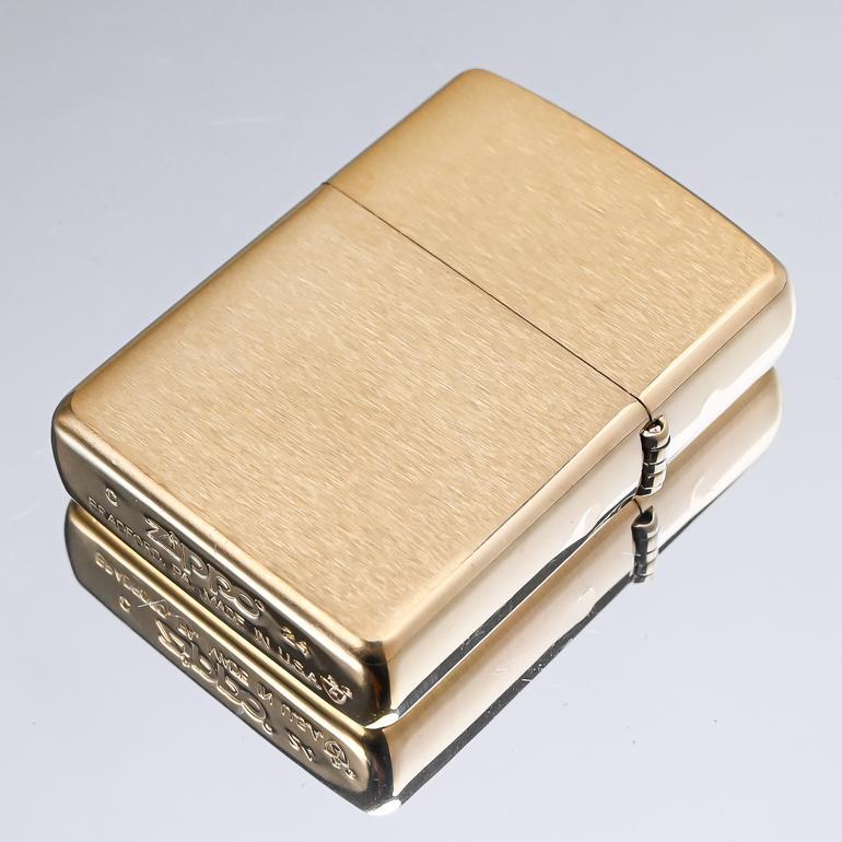 ZIPPO（ジッポー） ライター アーマー ARMOR BR FIN BR ゴールド GOLD