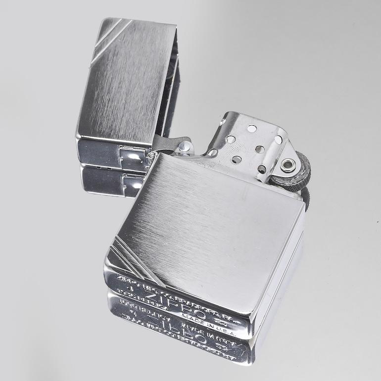 ZIPPO（ジッポー） ライター 1935REPLICA 1935レプリカ キズ加工 斜め 