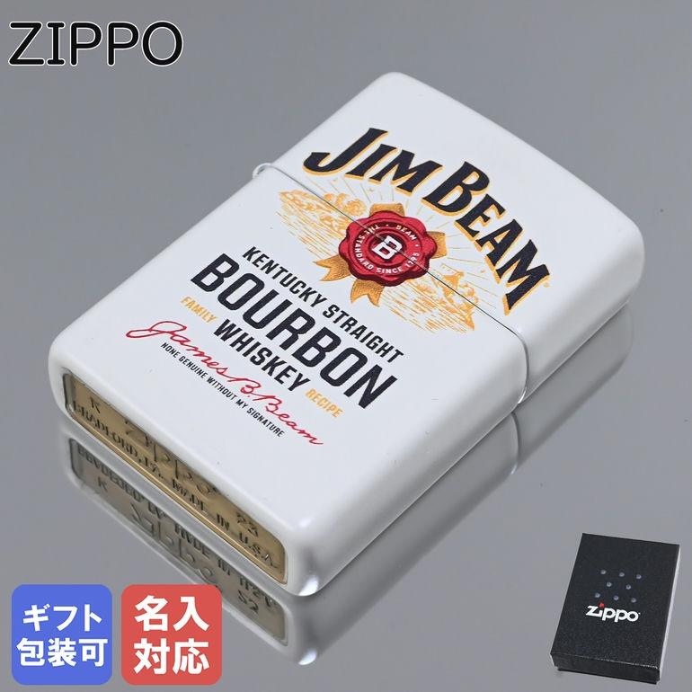 ZIPPO ジッポー ライター JIM BEAM ジムビーム マットホワイト 48317 