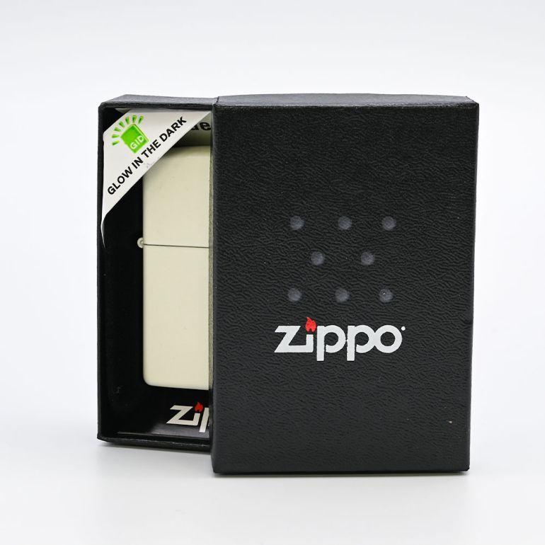 ZIPPO（ジッポー） ライター GLOW IN THE DARK MATTE 蓄光 ホワイト系