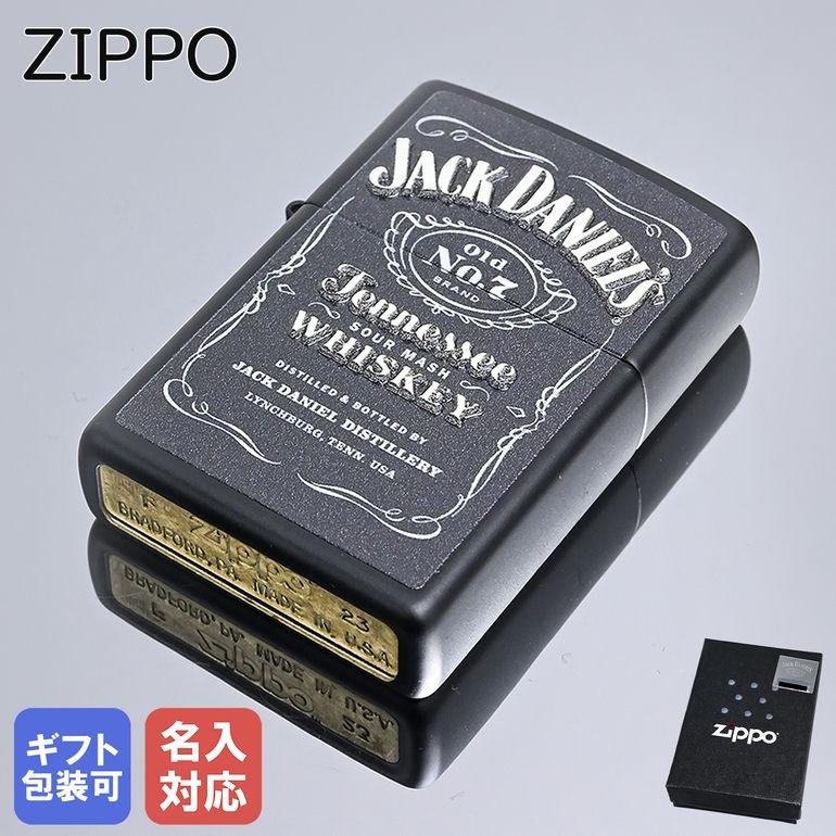 ZIPPO（ジッポー） ライター ジャックダニエル ブラック 49281 名入れ