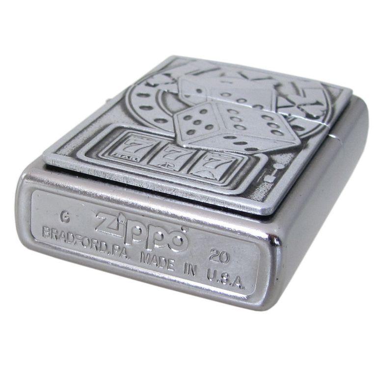 ZIPPO 並行輸入品 ジッポー ライター Lucky 7 Emblem Design
