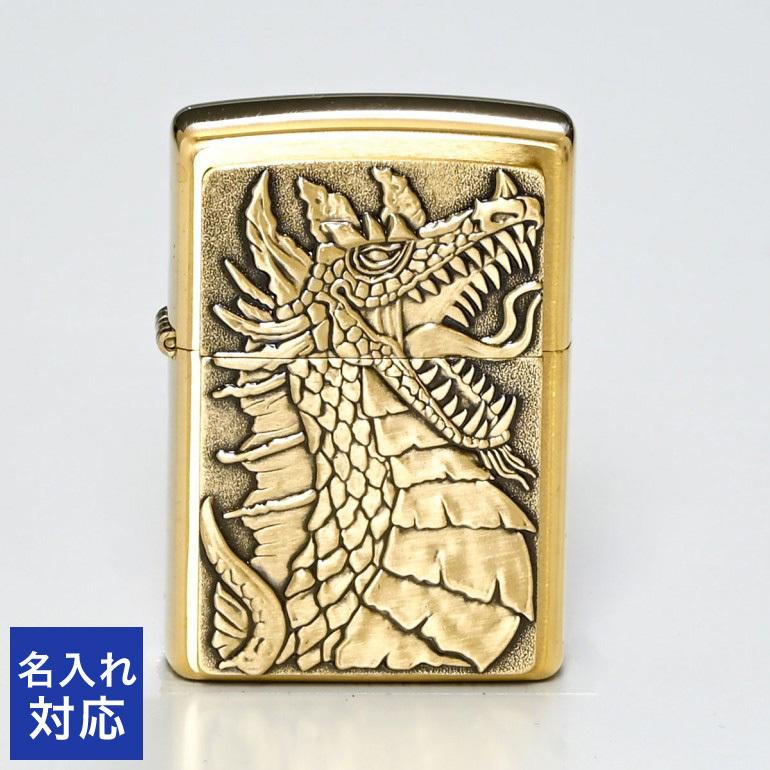 ZIPPO（ジッポー） ライター Dragon Emblem Design ゴールド GOLD 金色 