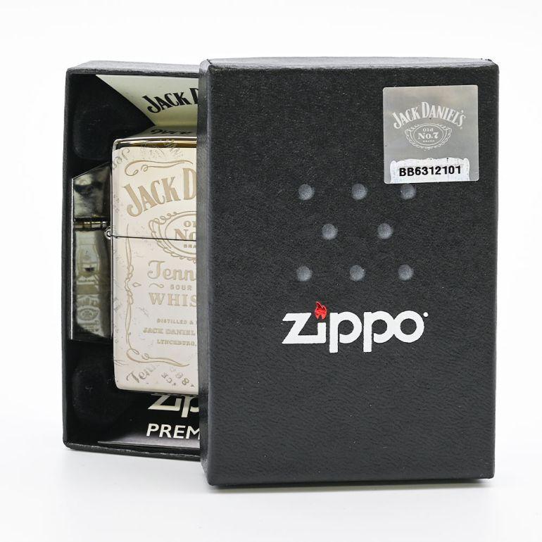 Zippo ジッポー ジャックダニエル 正式公認 販促商品【新品・未使用】 ZIPPO（ジッポー） ライター JACK DANIELS PREMIUM ジャックダニエル
