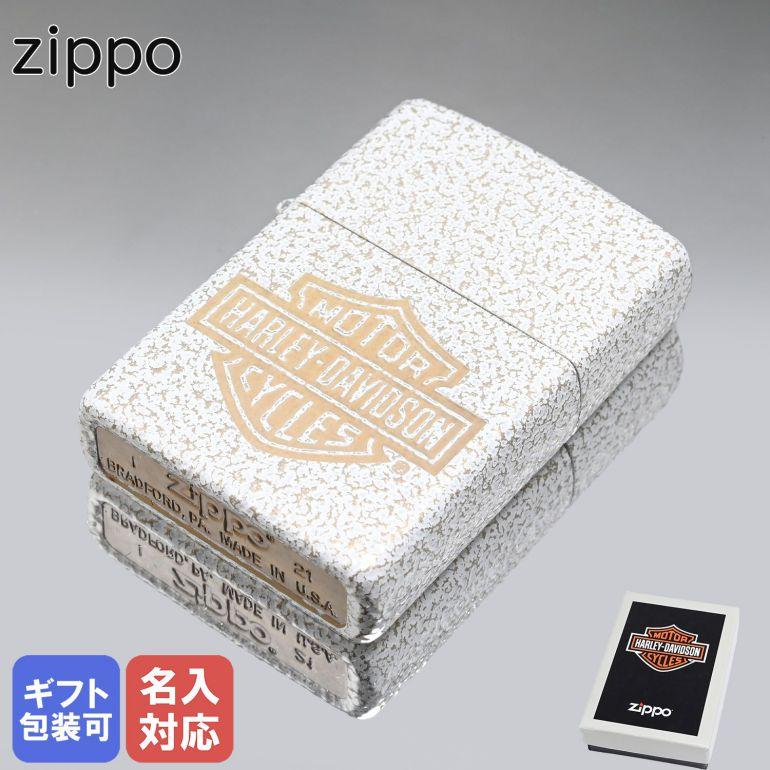 ハーレーダビッドソン Zippoライター 未使用品 丸缶ケース付き ZIPPO（ジッポー） ライター HARLEY DAVIDOSON ハーレーダビッドソン