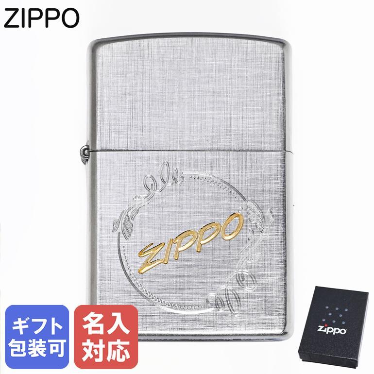 ZIPPO（ジッポー） ライター ジッポ ZIPPO DESIGN ロゴ刻印 シルバー