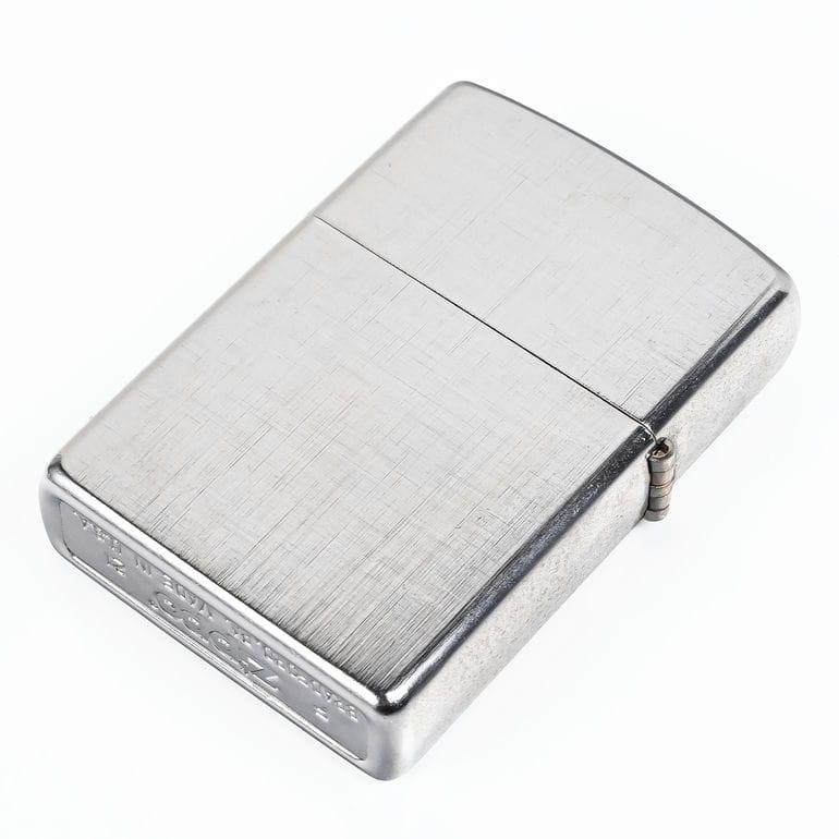 ZIPPO（ジッポー） ライター ジッポ ZIPPO DESIGN ロゴ刻印 シルバー