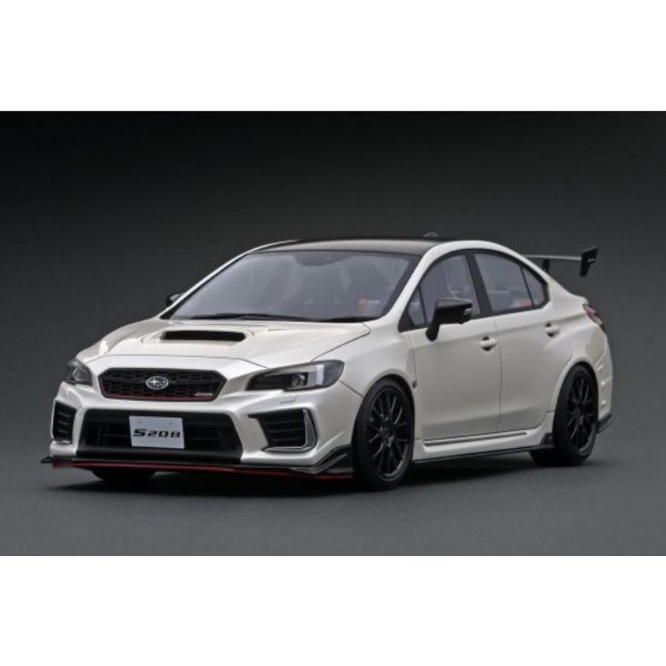 ミニカー ignition_model SUBARU S208  White pearl ミニカー ignition_model SUBARU S208 White pearl SUPER RARE